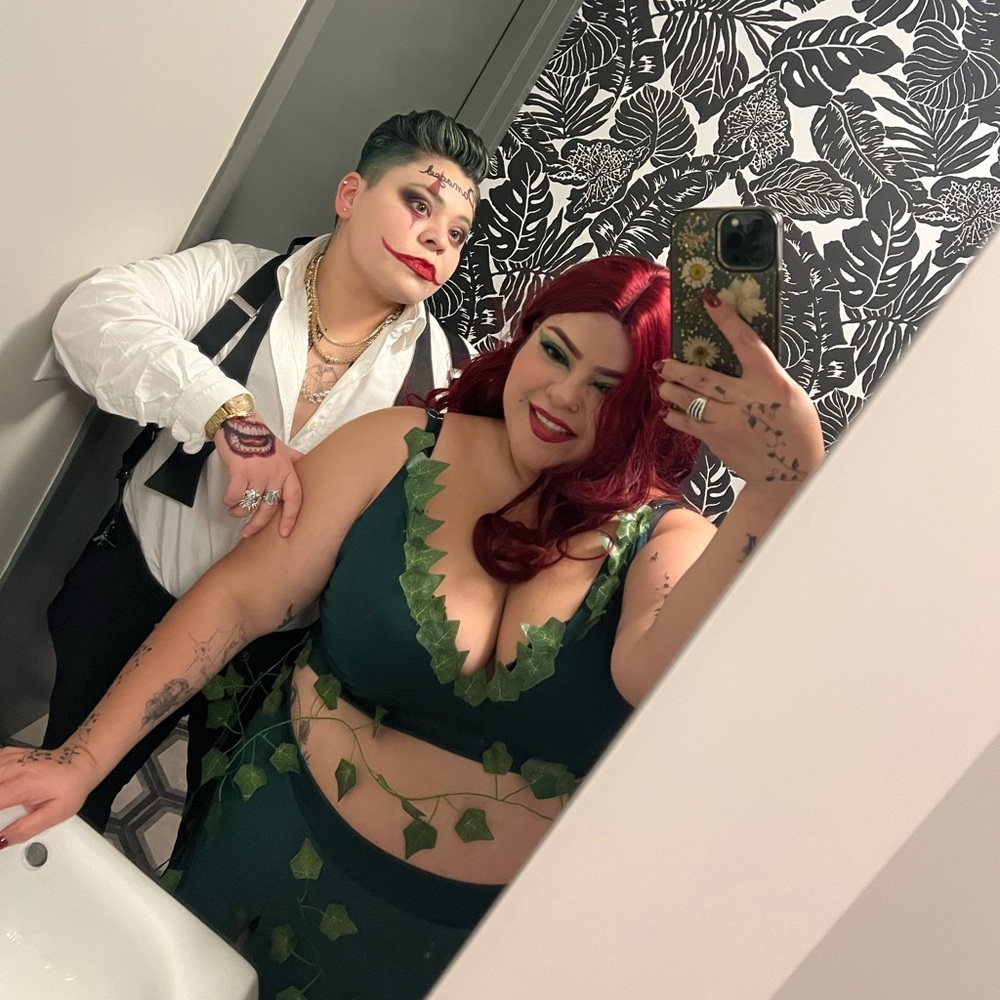 Poison ivy halloween costume plus with accessories - Picture 4 of 6